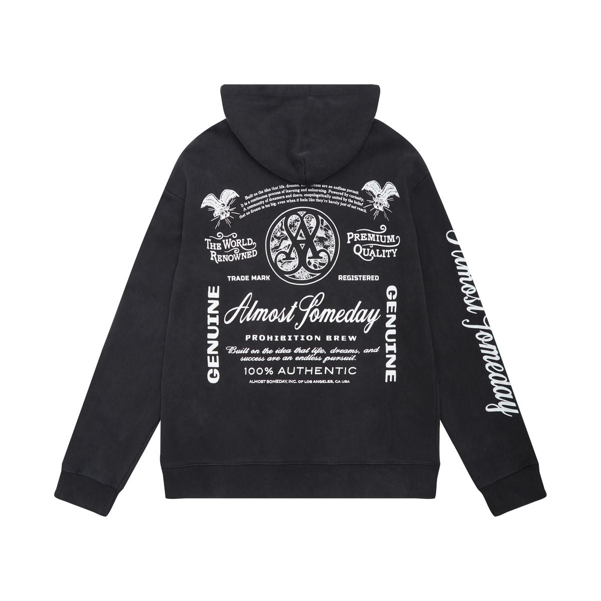 PROHIBITION HOODIE ALMOST SOMEDAY