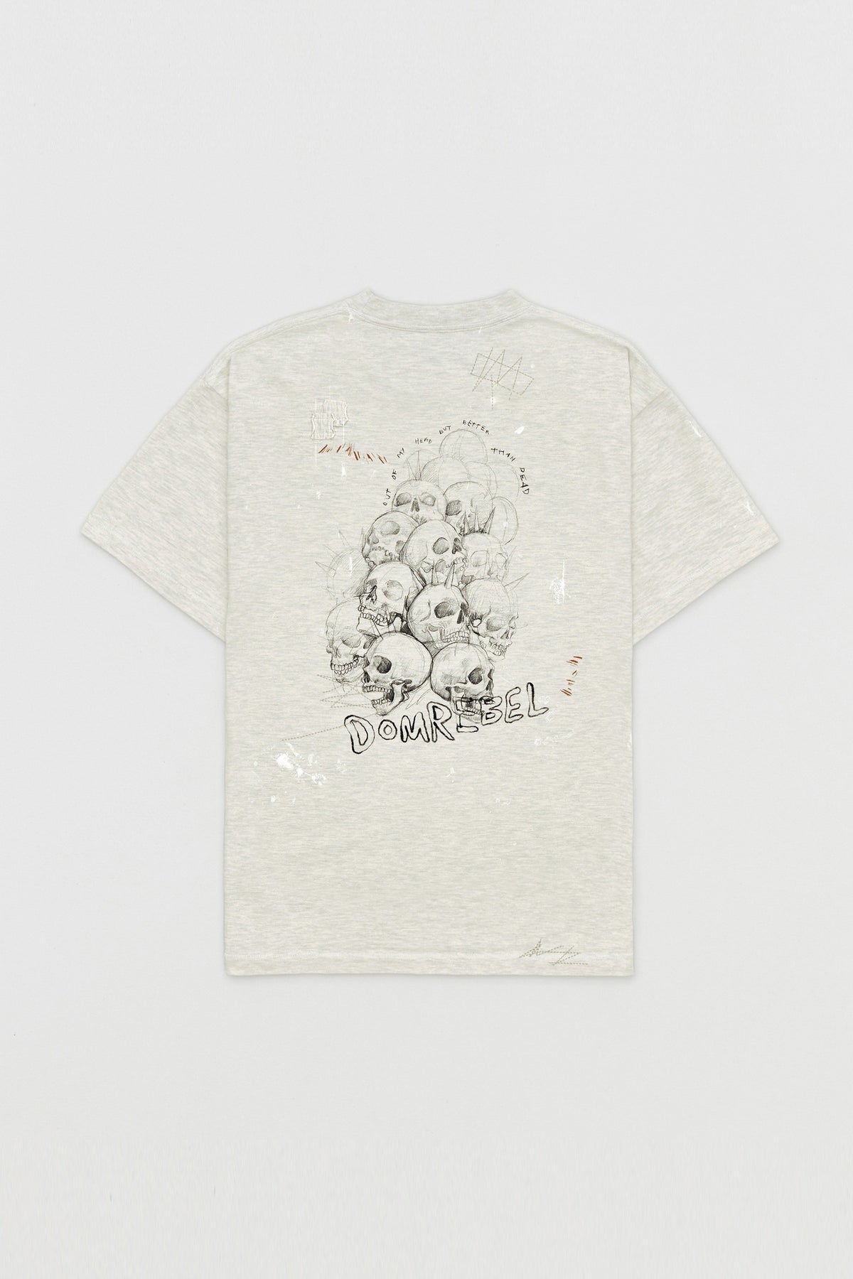 BONES T SHIRT DOMREBEL