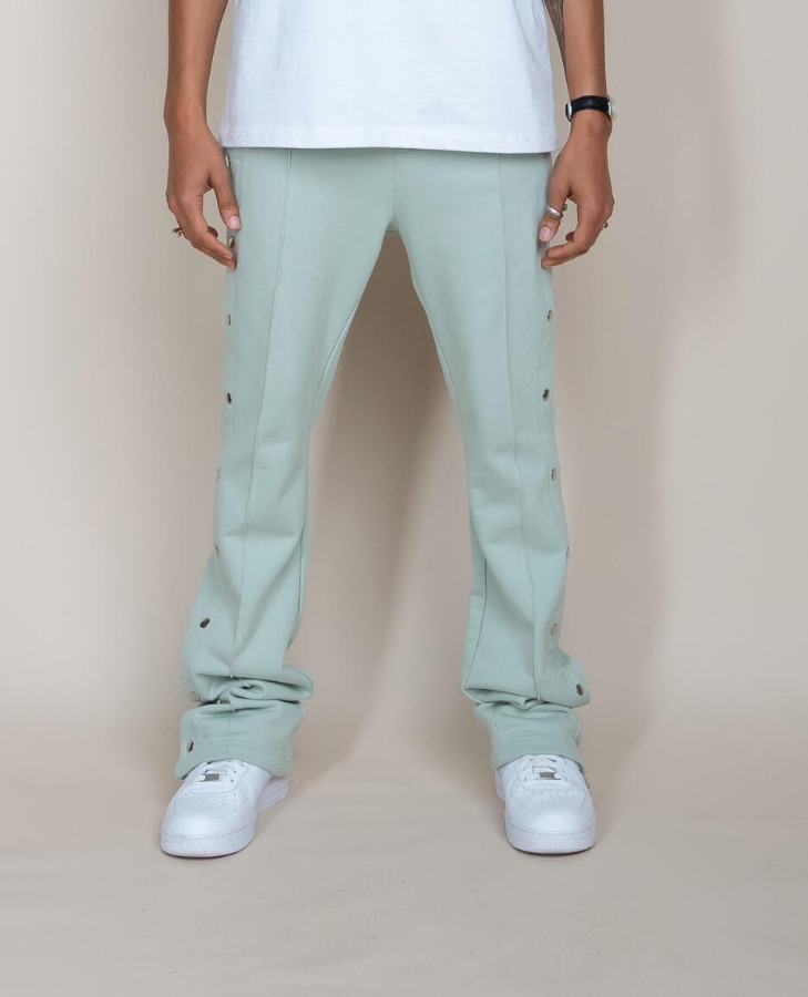 FRENCH TERRY SNAP FLARED PANT EPTM