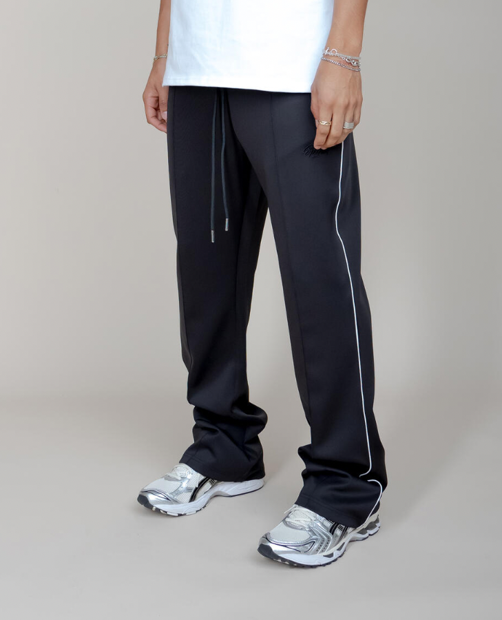 PIPING FLARED TRACK PANTS EPTM