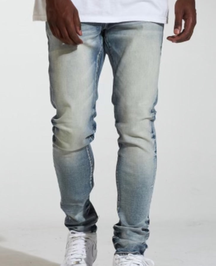 SKY SKINNY JEAN CRYSP DENIM