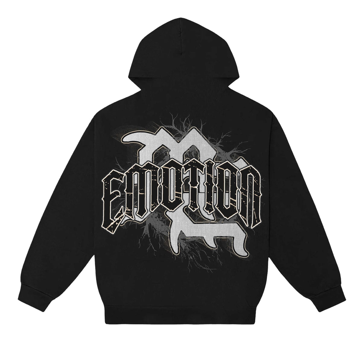 BLINDED CROPPED HOODIE MIXED EMOTION