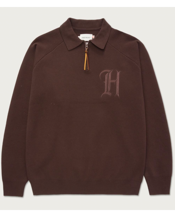 HTG ZIP HENLEY