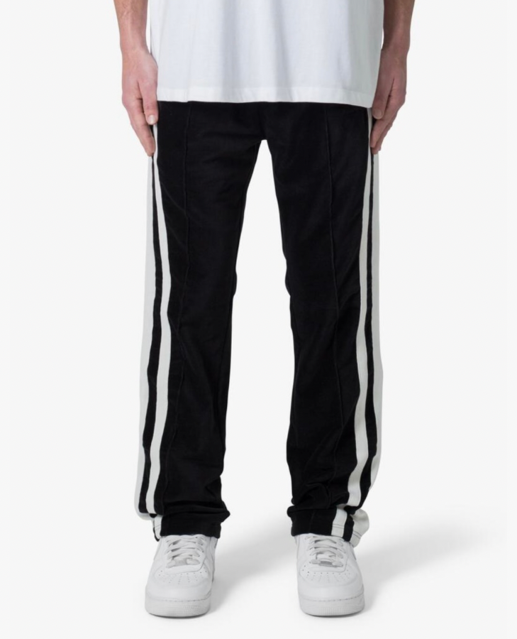 BAGGY VELOUR TRACK PANTS MNML