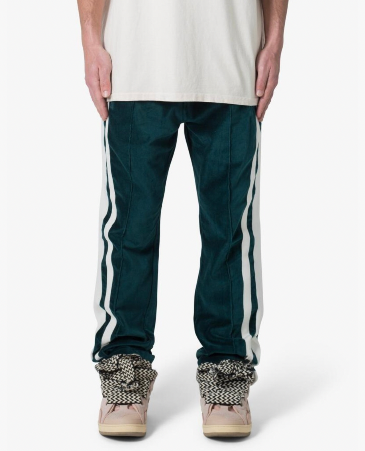 BAGGY VELOUR TRACK PANTS MNML