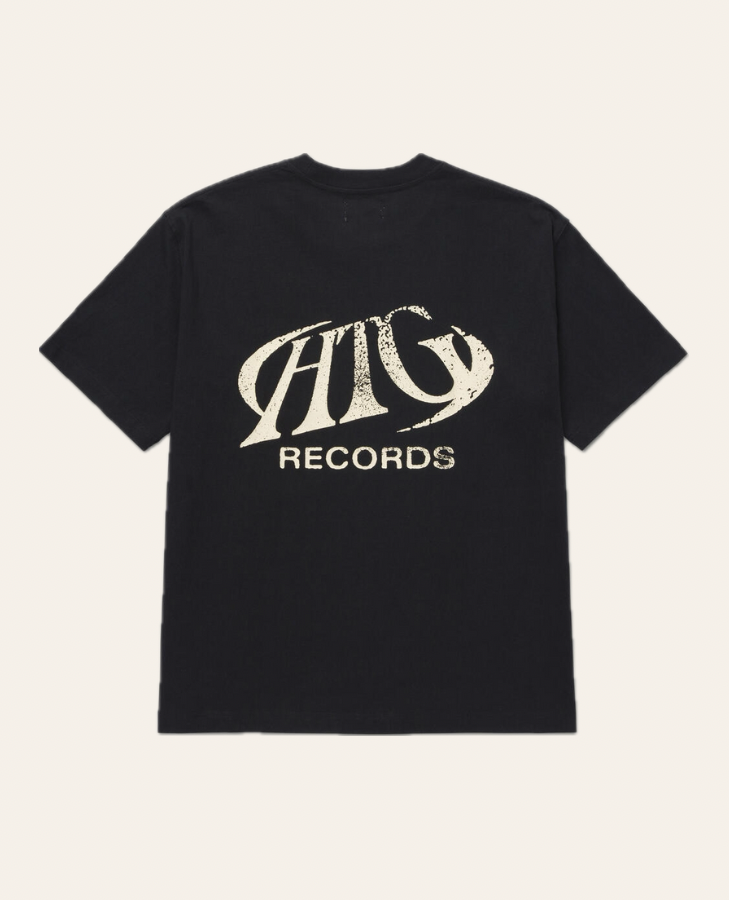 HTG RECORDS OVAL LOGO TEE H.T.G