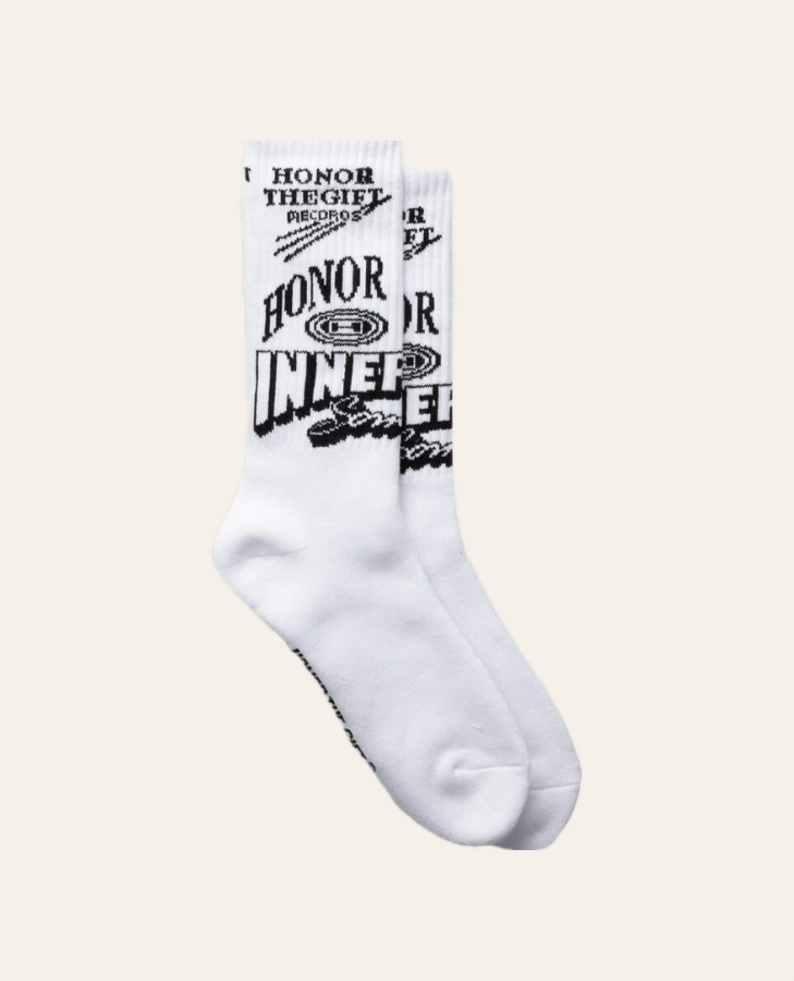 MIXED GRAPHIC RIBBED SOCK H.T.G