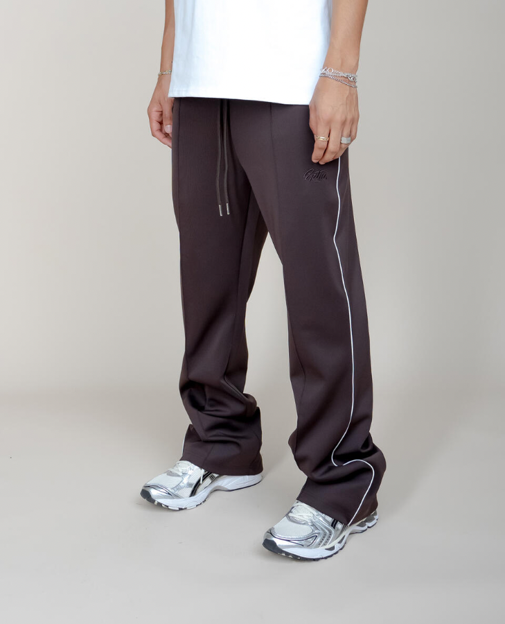 PIPING FLARED TRACK PANTS EPTM