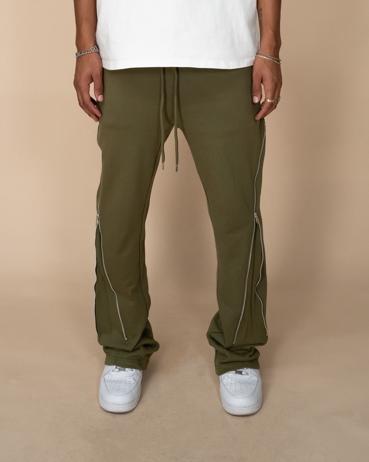 ZIP FLARED SWEATPANTS EPTM