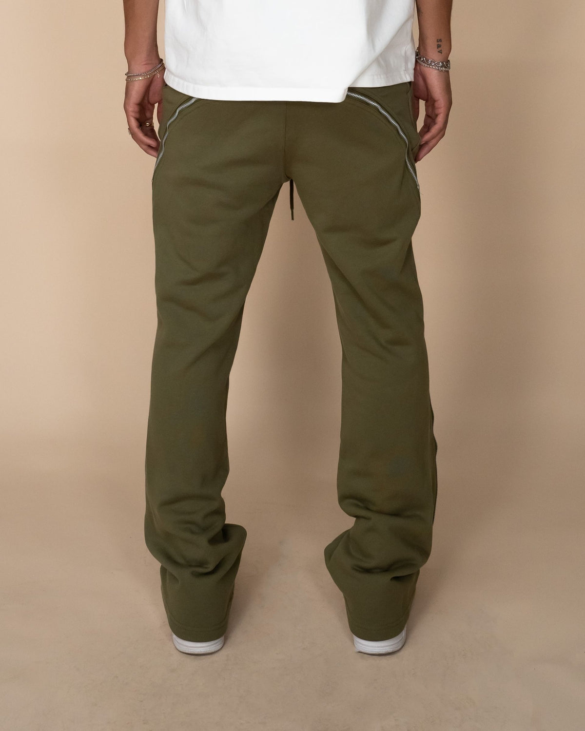 ZIP FLARED SWEATPANTS EPTM