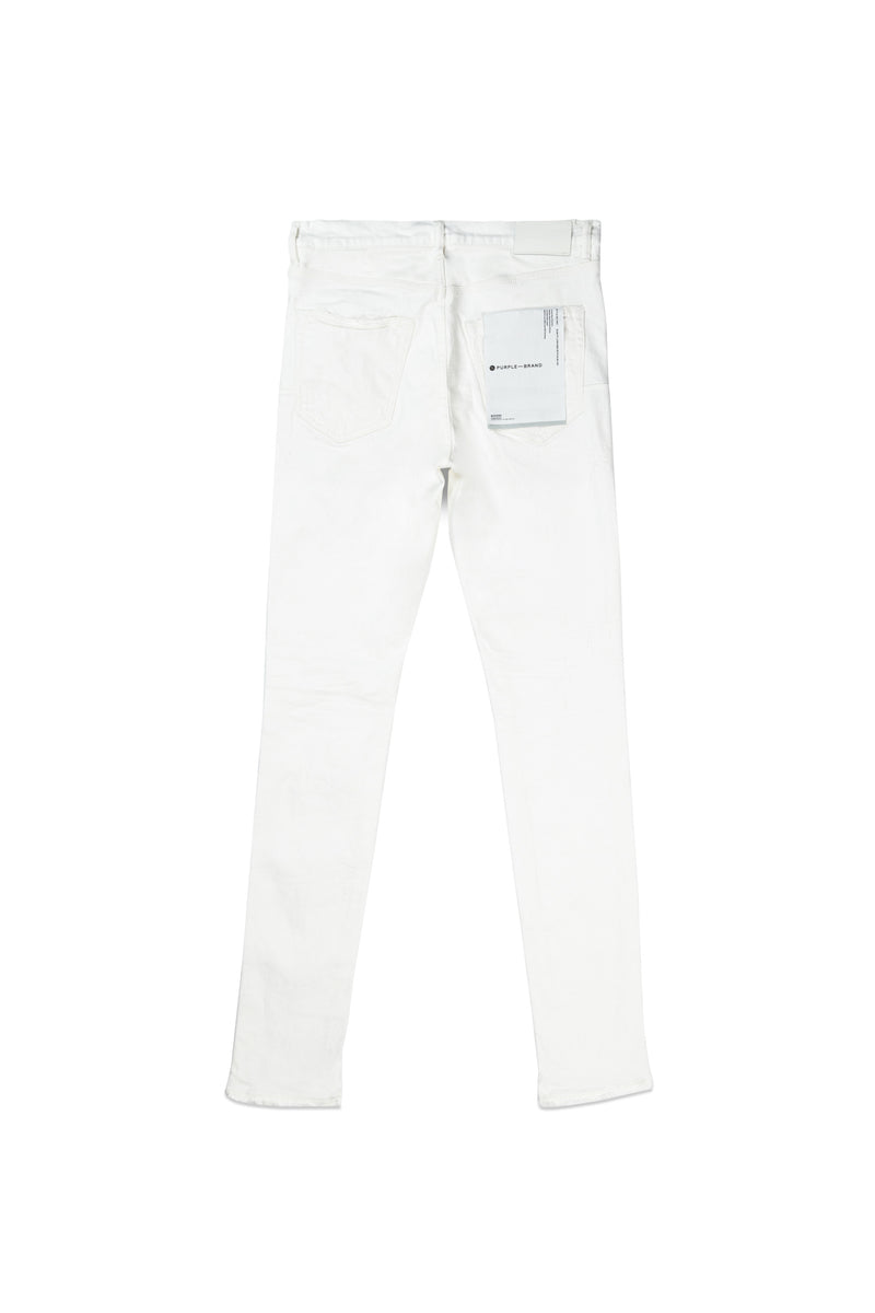 PURPLE BRAND, P001 SKINNY JEAN, WHITE, BACK