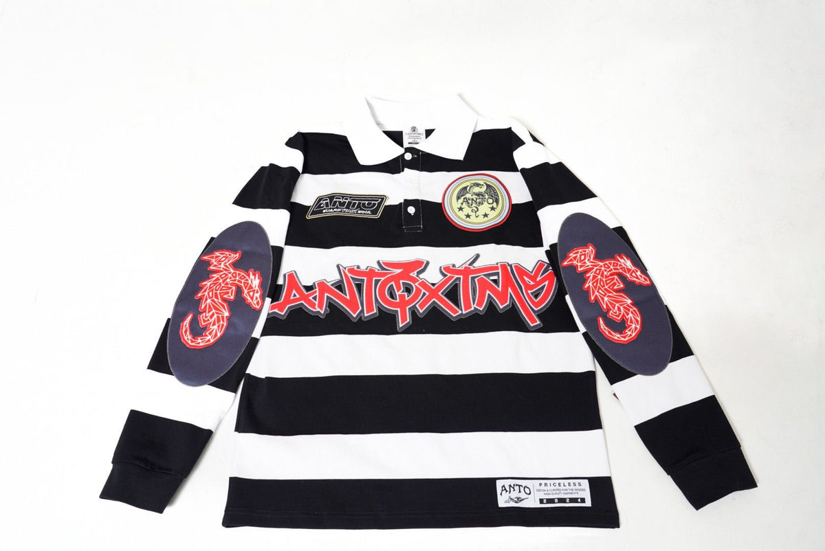 EMBROIDERED RUGBY ANTO