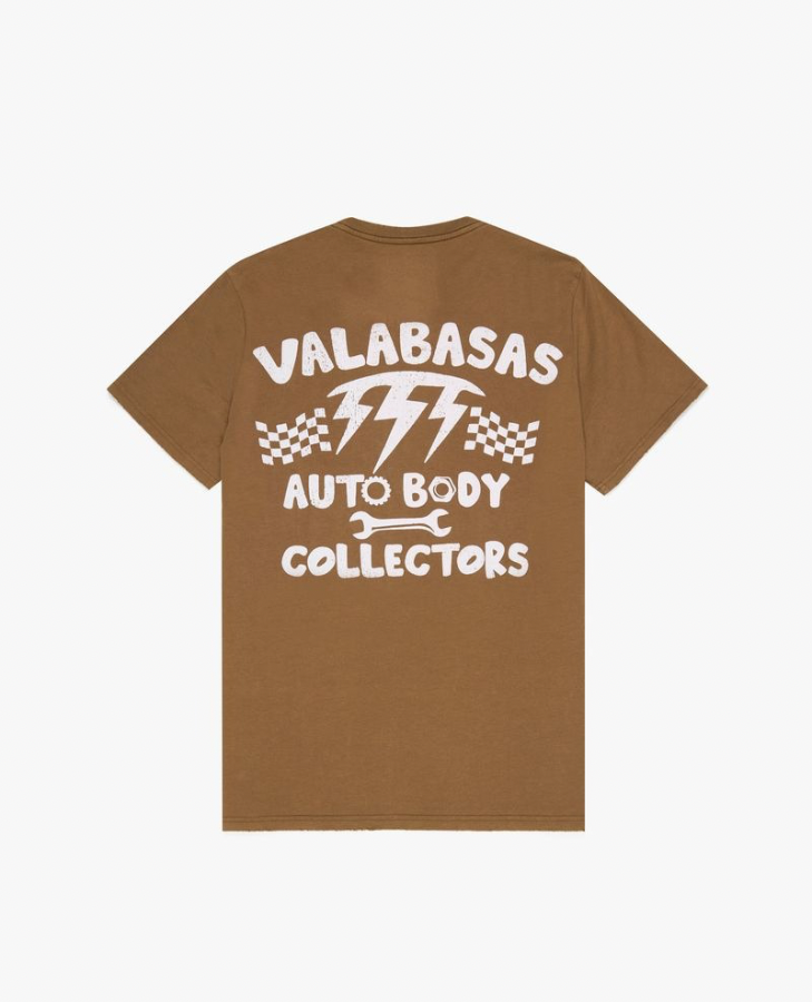 GOLD FLAME TEE VALABASAS