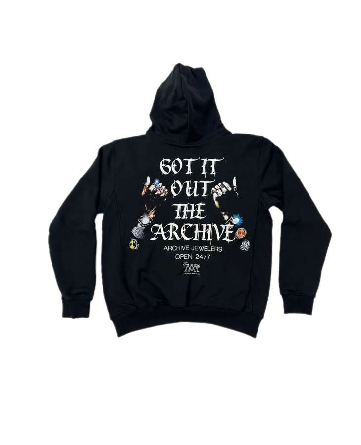 WRIST BLING HOODIE ARCHIVE MINISTRY