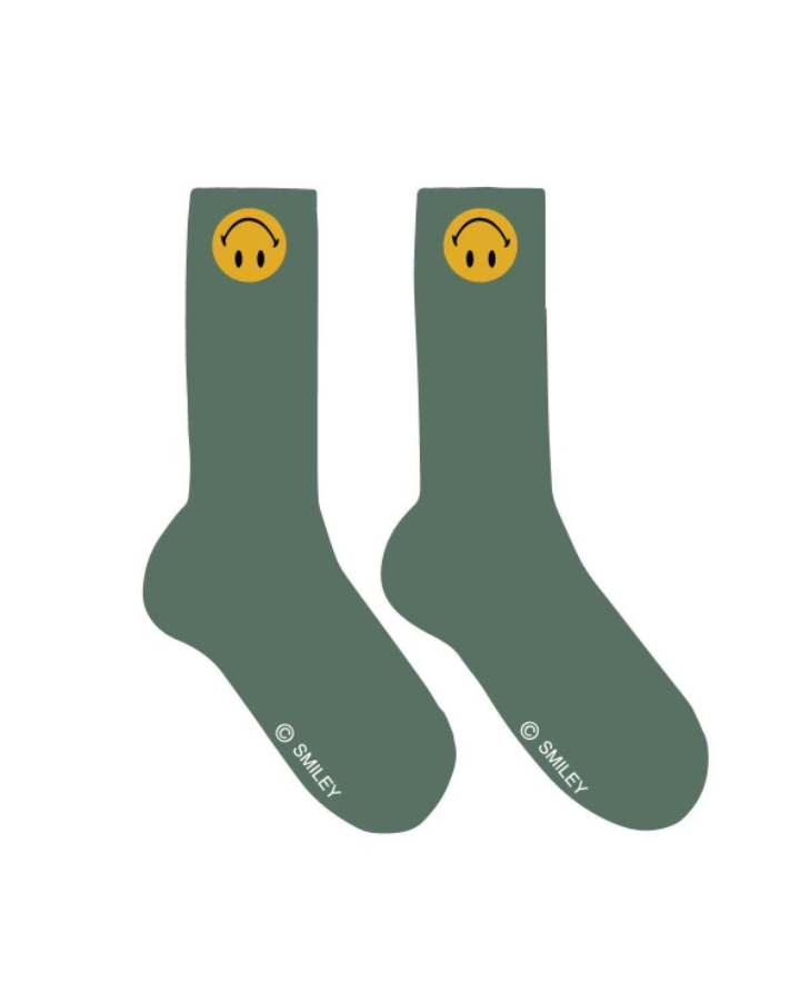 SMILEY UPSIDE DOWN SOCK MARKET