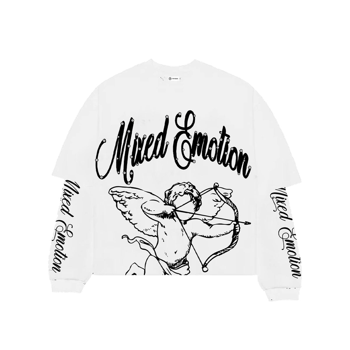 BLUR LONG SLEEVE TEE MIXED EMOTION